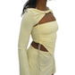 VENUS Multi-Way Bandeau top + Twist Sleeve (2 in 1) - 'CREAM'