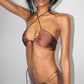 Athena - The Multiway Bikini  - Chocolate (Made to order)