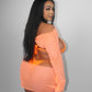 Twist Sleeve Mesh Set - Tangerine (Made to order)