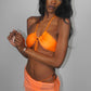 Twist Sleeve Mesh Set - Tangerine (Made to order)